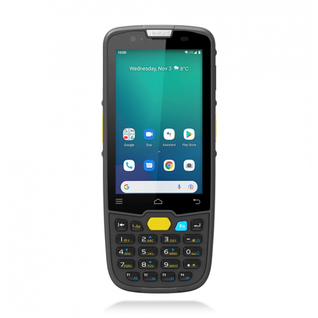 Newland MT67 Sei, 10.2 cm (4"), 480 x 800 pixels, LCD, Multi-touch, Capacitive, 4 GB