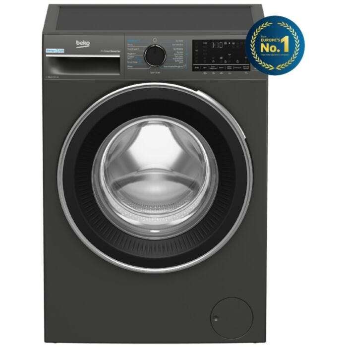 Beko 9kg Grey Freestanding Washing Machine - BAW208