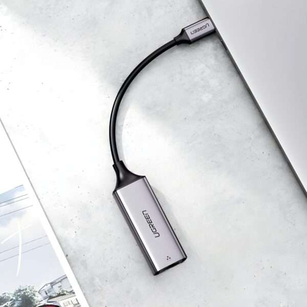 UGREEN CM199-50737 Type-C to Gigabit Ethernet Adapter - Silver