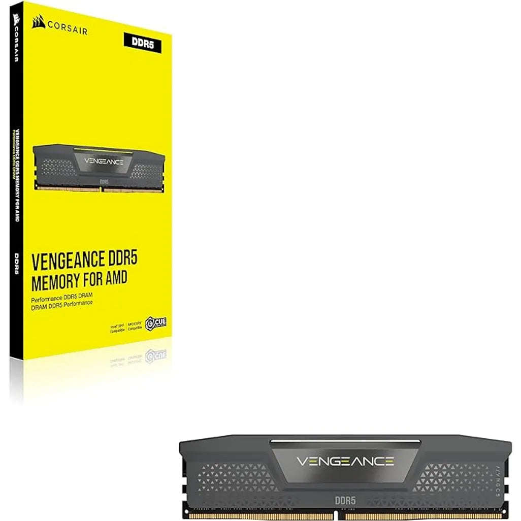 CORSAIR VENGEANCE DDR5 16GB (1 x 16GB) DDR5 6000 CL36-44-44-96 1.35V Intel XMP & AMD EXPO - GREY