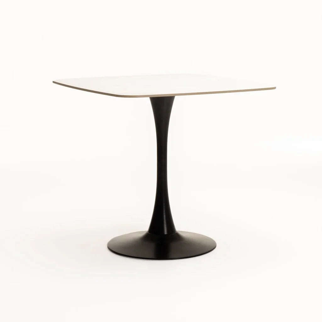 ELIO 80x80cm STONE TOP DINING TABLE