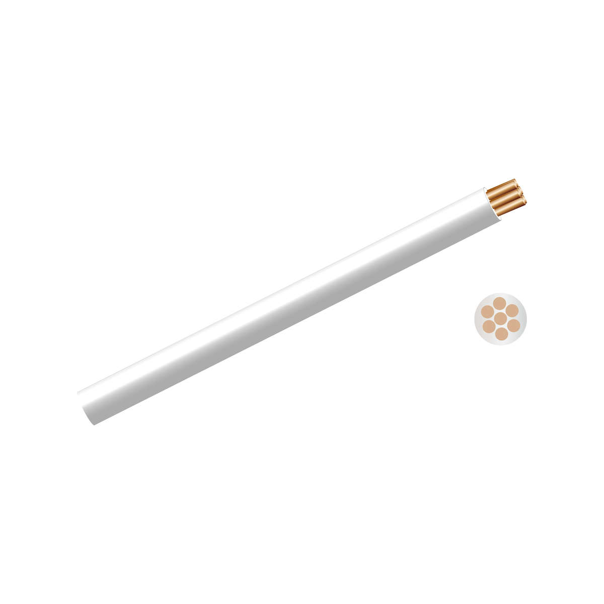 1.5mm Housewire White (100M)