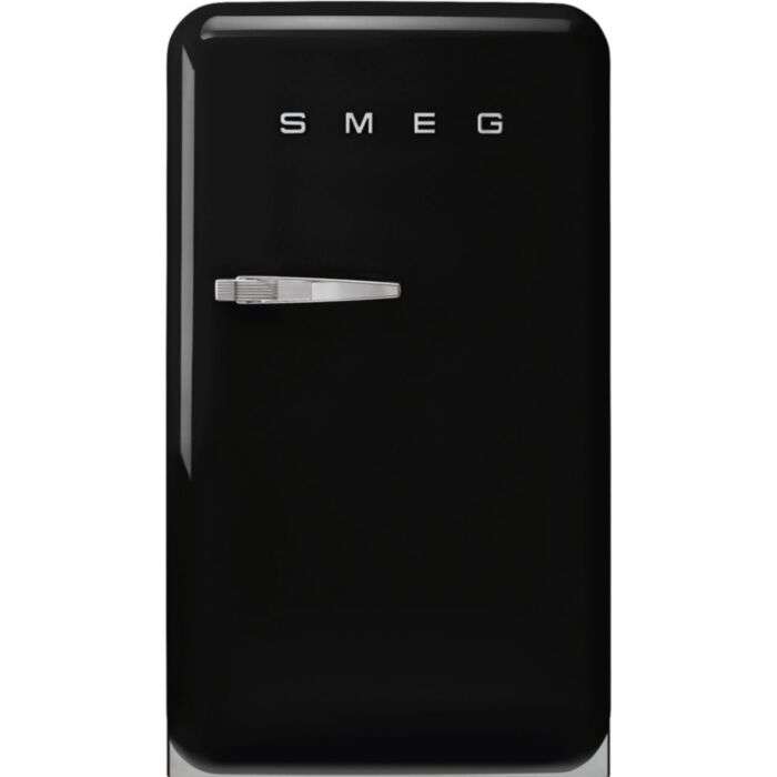 Smeg 130L Black Free Standing Refrigerator Fridge - FAB10HRBL5