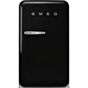 Smeg 130L Black Free Standing Refrigerator Fridge - FAB10HRBL5