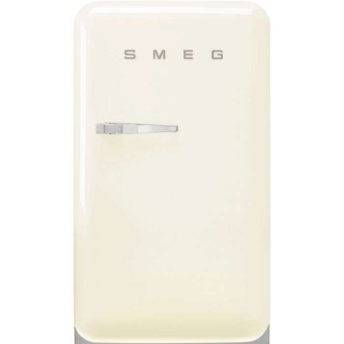 Smeg 130L Cream Free Standing Refrigerator Fridge - FAB10HRCR5