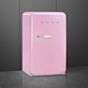 Smeg 130L Pink  Free Standing Refrigerator Fridge - FAB10HRPK5