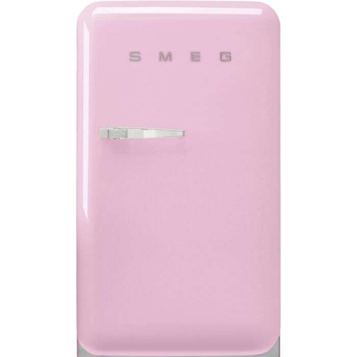 Smeg 130L Pink  Free Standing Refrigerator Fridge - FAB10HRPK5