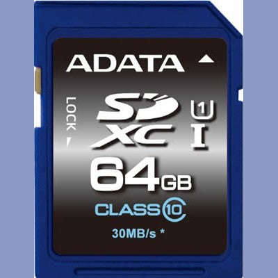 ADATA 64GB SD Card - Class 10, Retail Box, 1 Year Warranty - High-Performance Storage for Cameras...