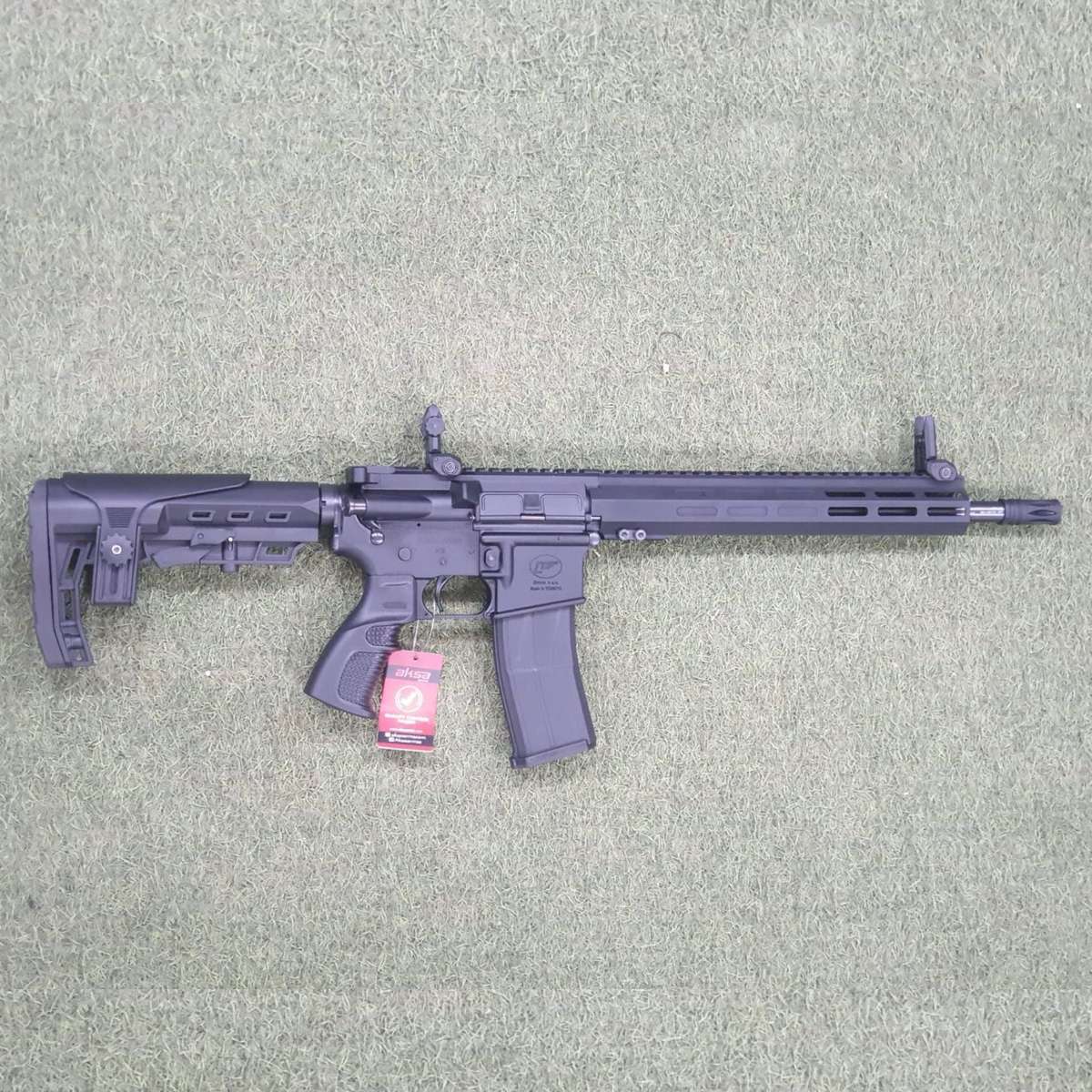 AKSA ARMS AR 15 Extended Blank/Pepper Rifle 2 Mags (Semi Auto|15+1|9mm Pak)