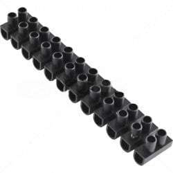 Connector Block - 15A 12 Way Black Part No: CN07-1