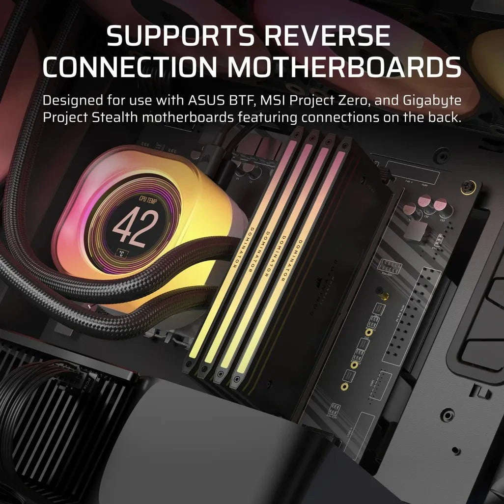 Corsair 5000T, Midi Tower, PC, Black, ATX, EATX