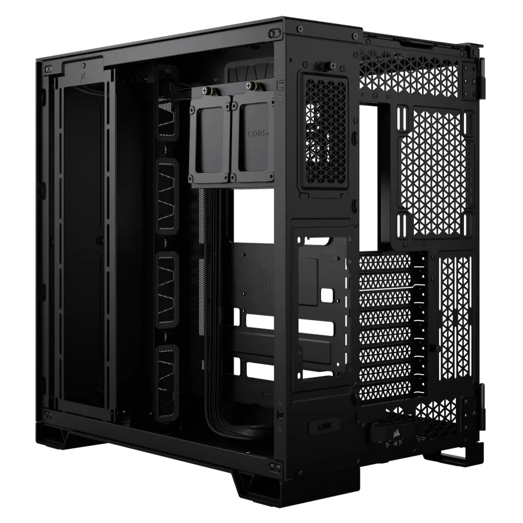 Corsair 6500X, Midi Tower, PC, Black, ATX, 19 cm, 40 cm