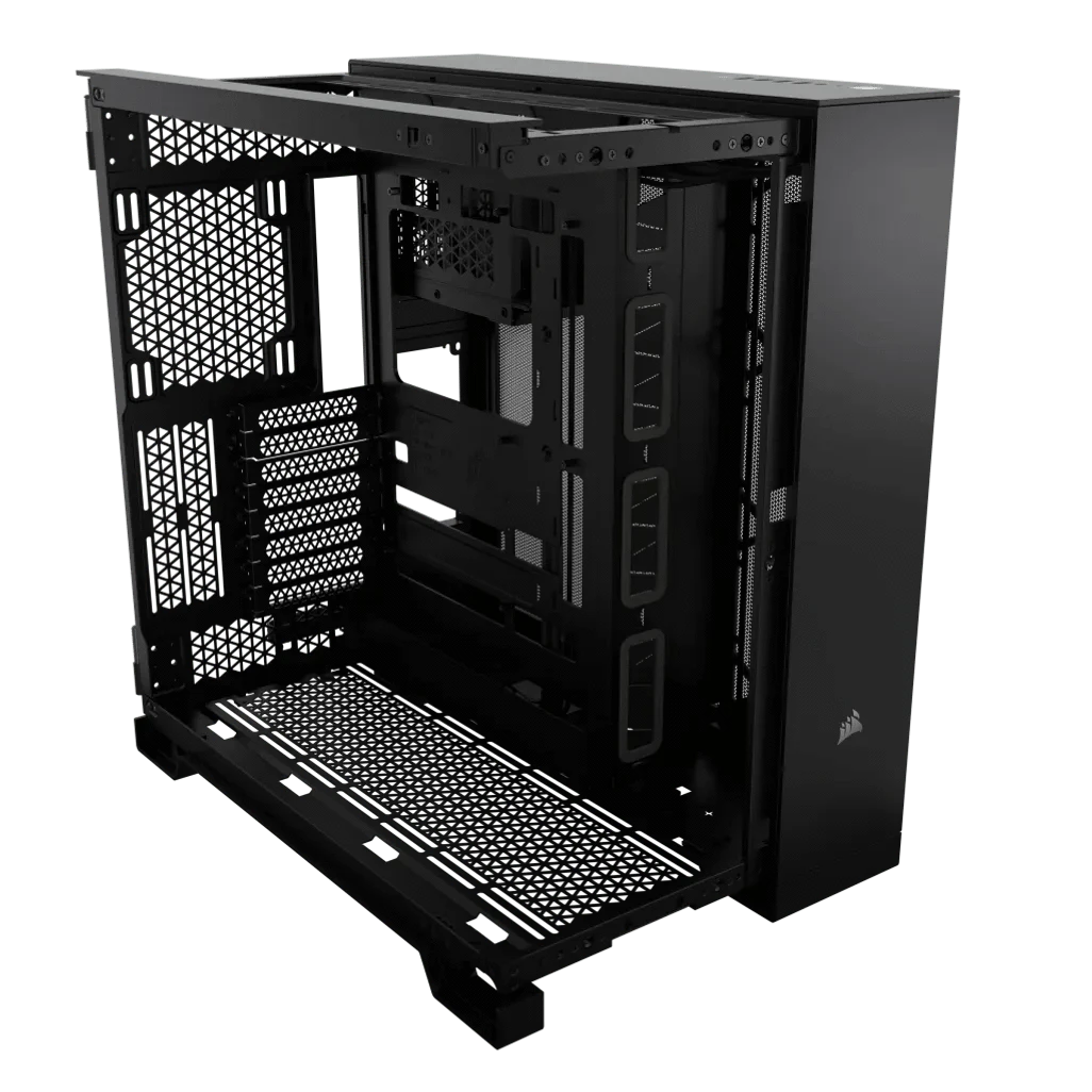 Corsair 6500X, Midi Tower, PC, Black, ATX, 19 cm, 40 cm