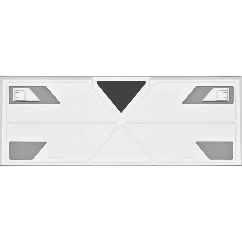 Corsair CH-910951A-NA, Full-size (100%), Wired, USB, Opto-mechanical key switch, RGB LED, White