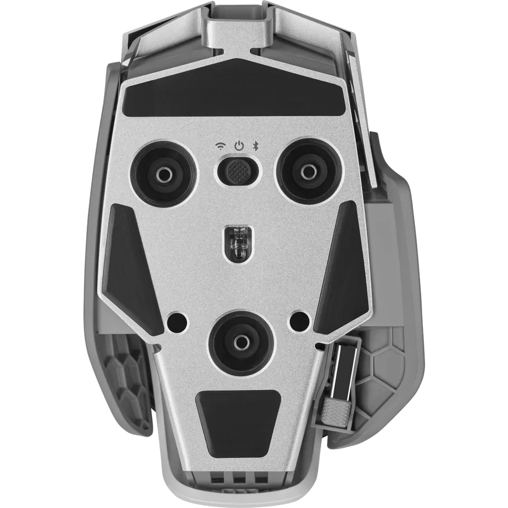 Corsair CH-9319511-AP2, Right-hand, Optical, RF Wireless + Bluetooth, 26000 DPI, White