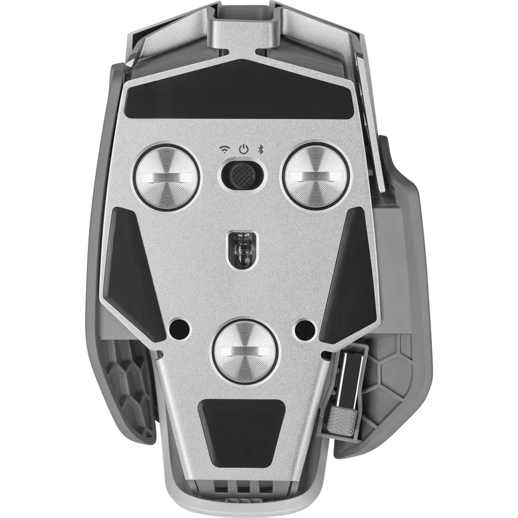 Corsair CH-9319511-AP2, Right-hand, Optical, RF Wireless + Bluetooth, 26000 DPI, White