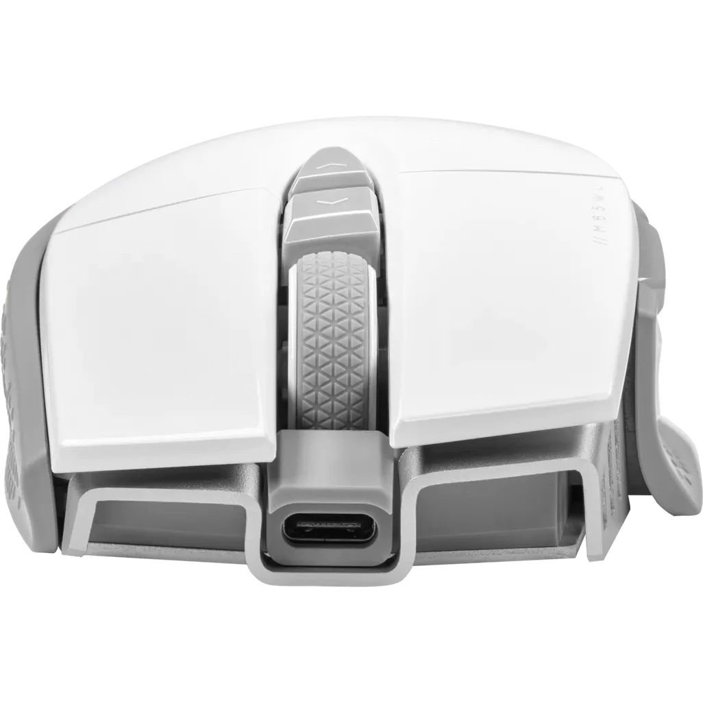Corsair CH-9319511-AP2, Right-hand, Optical, RF Wireless + Bluetooth, 26000 DPI, White