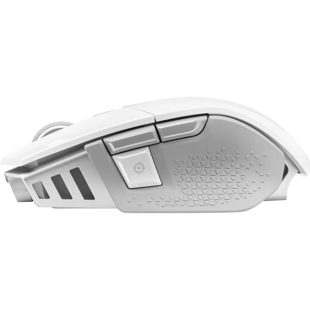 Corsair CH-9319511-AP2, Right-hand, Optical, RF Wireless + Bluetooth, 26000 DPI, White