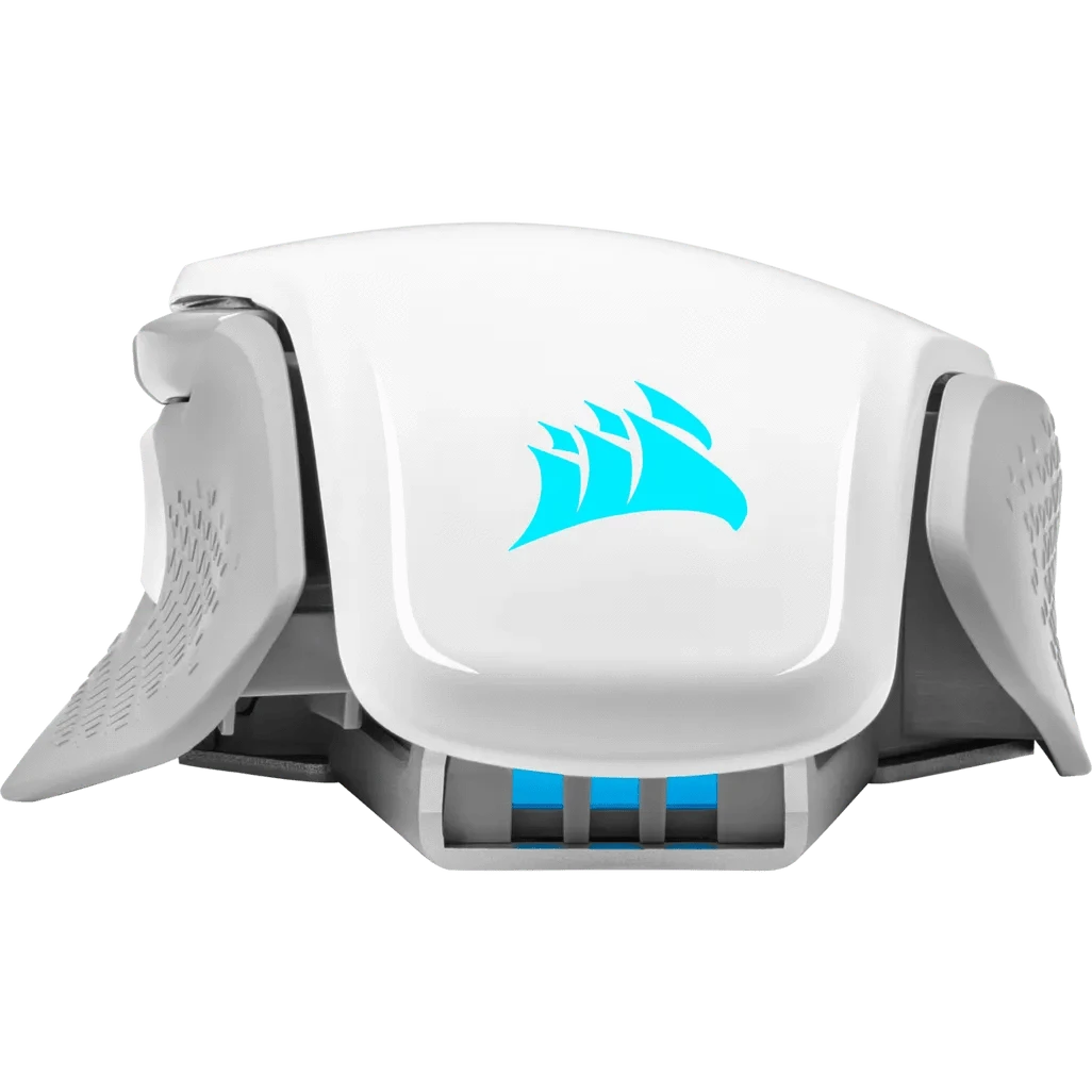 Corsair CH-9319511-AP2, Right-hand, Optical, RF Wireless + Bluetooth, 26000 DPI, White