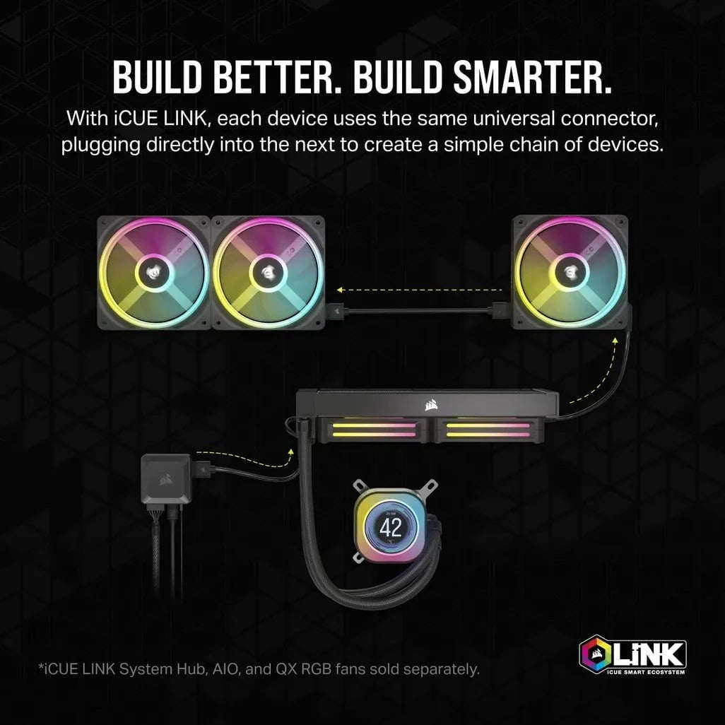 Corsair CW-9061012-WW, Display, White, 210 g