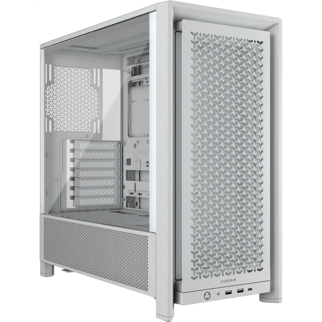 Corsair FRAME 4000D, Midi Tower, PC, White, ATX