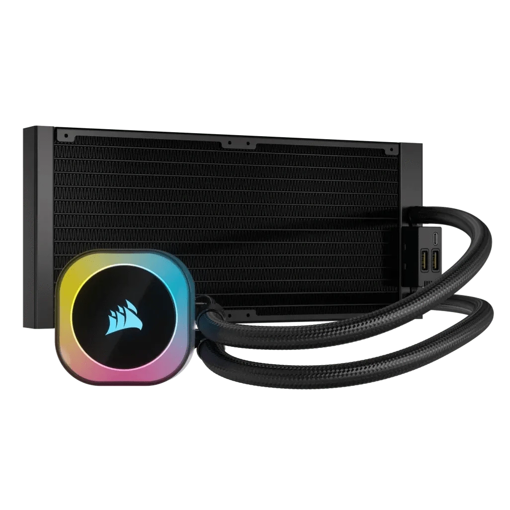 Corsair H115I, Liquid cooling kit, 14 cm