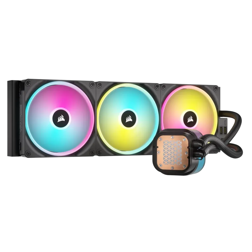 Corsair H170I, Liquid cooling kit, 14 cm