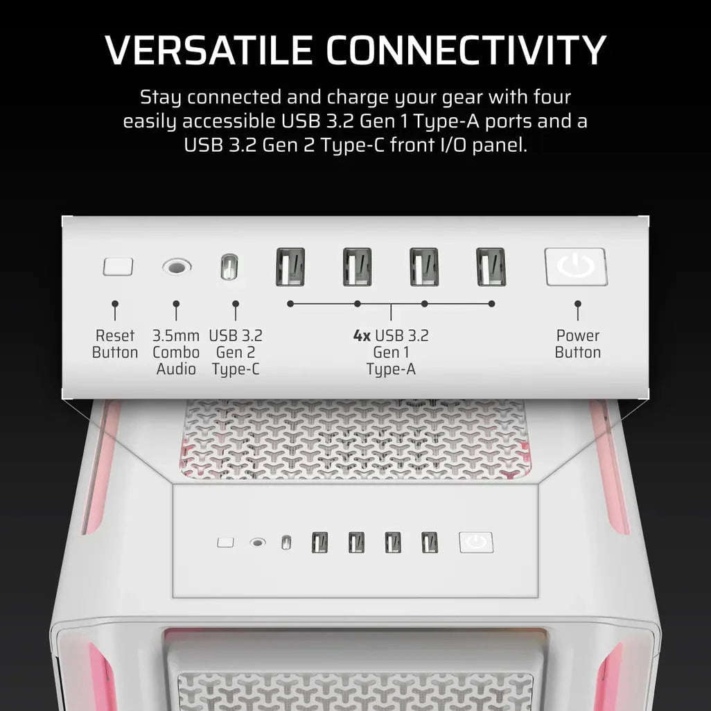 Corsair iCUE LINK 5000T LX RGB, Midi Tower, PC