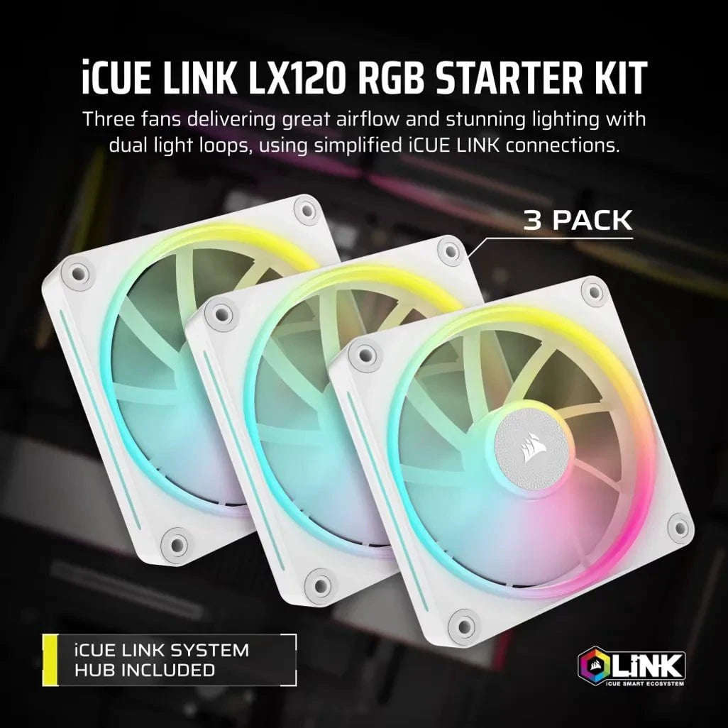 Corsair iCUE LINK LX120 RGB, Fan