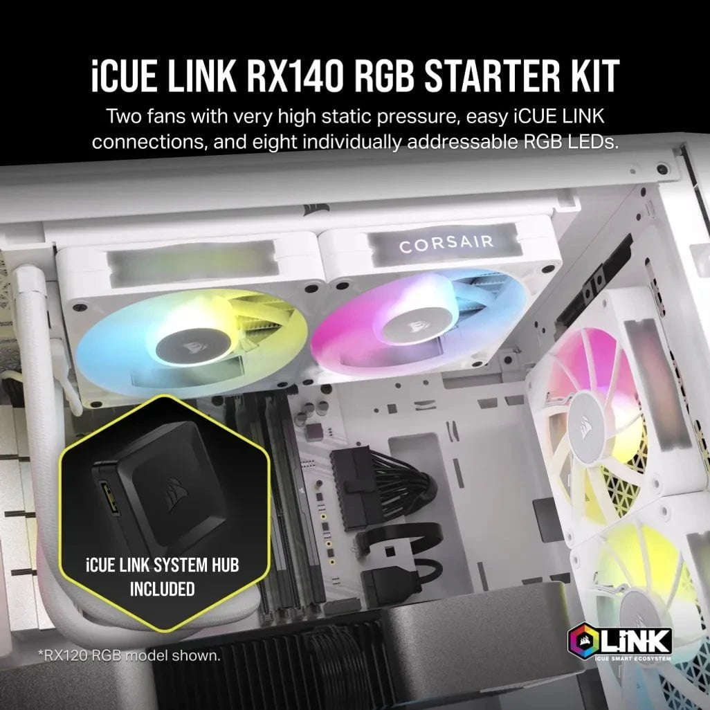 Corsair iCUE LINK RX140 RGB, Fan