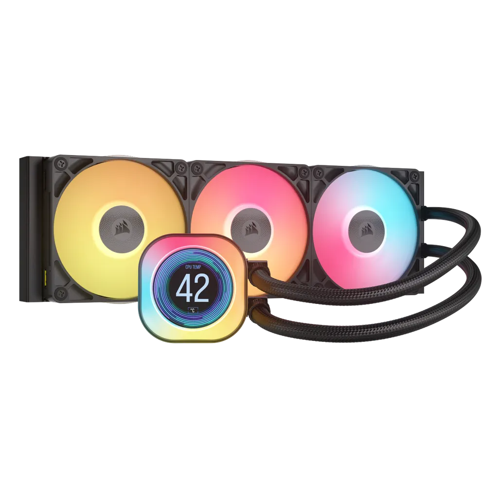 Corsair iCUE LINK TITAN 240 RX LCD, Air cooler