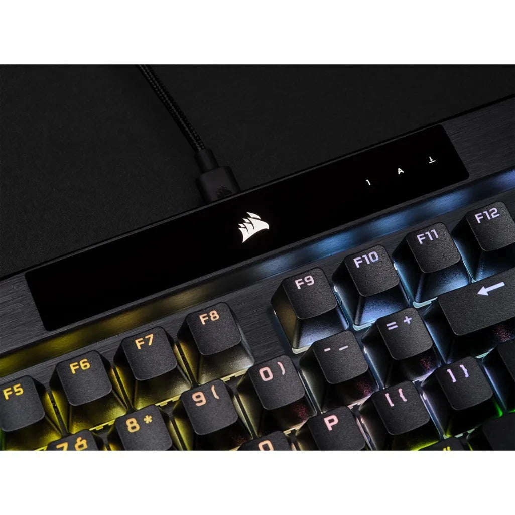 Corsair K70 RGB PRO Mechanical Gaming Keyboard with PBT DOUBLE SHOT PRO Keycaps  CHERRY MX Brown