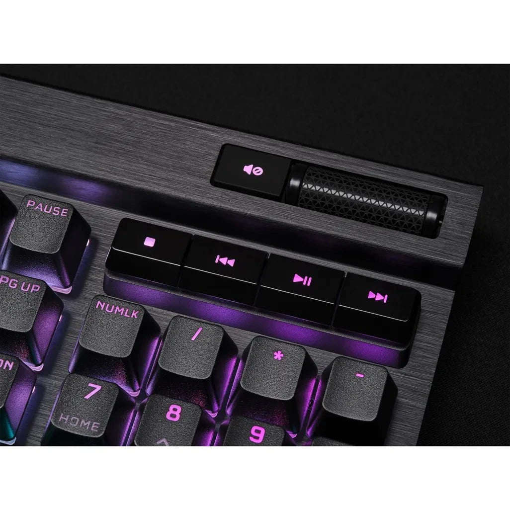 Corsair K70 RGB PRO Mechanical Gaming Keyboard with PBT DOUBLE SHOT PRO Keycaps  CHERRY MX Brown