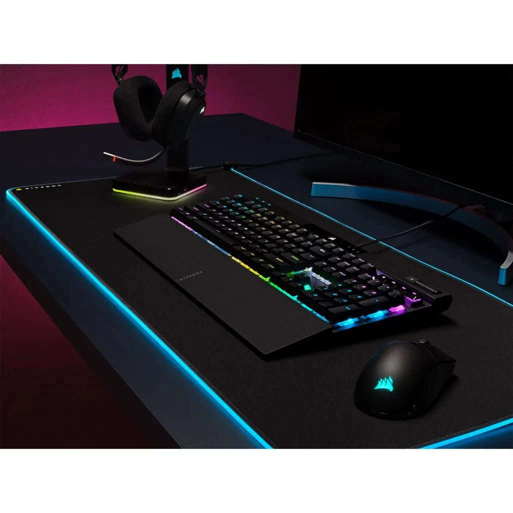 Corsair K70 RGB PRO Mechanical Gaming Keyboard with PBT DOUBLE SHOT PRO Keycaps  CHERRY MX Brown
