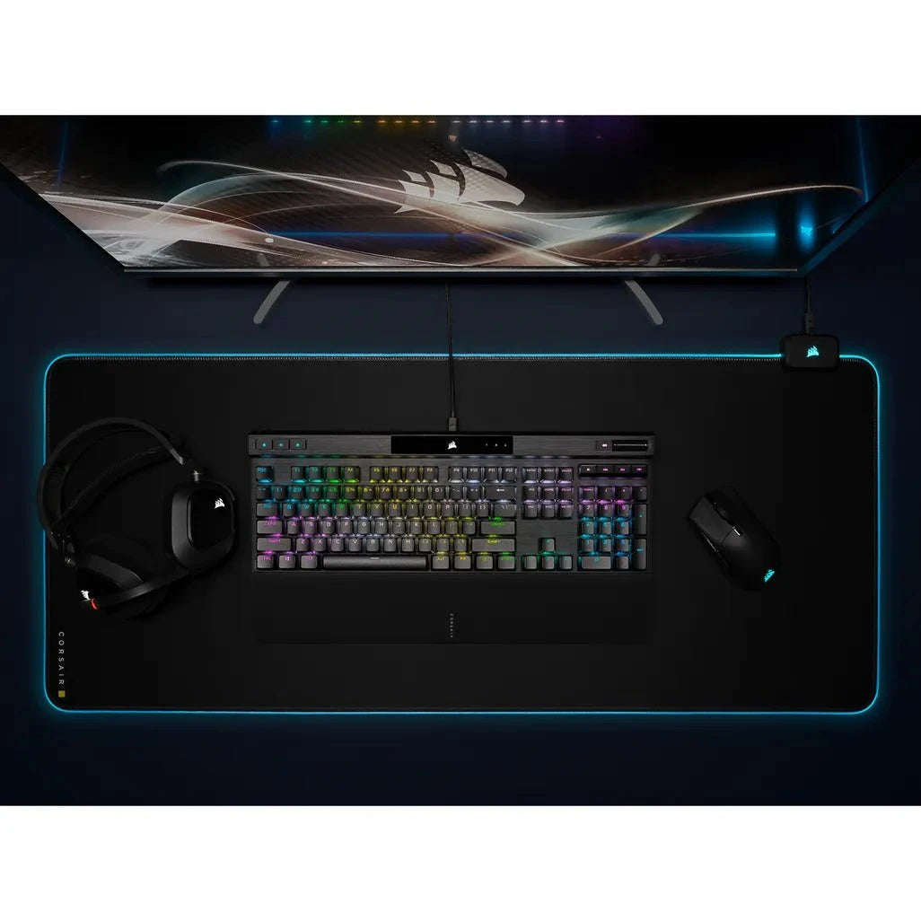 Corsair K70 RGB PRO Mechanical Gaming Keyboard with PBT DOUBLE SHOT PRO Keycaps  CHERRY MX Brown