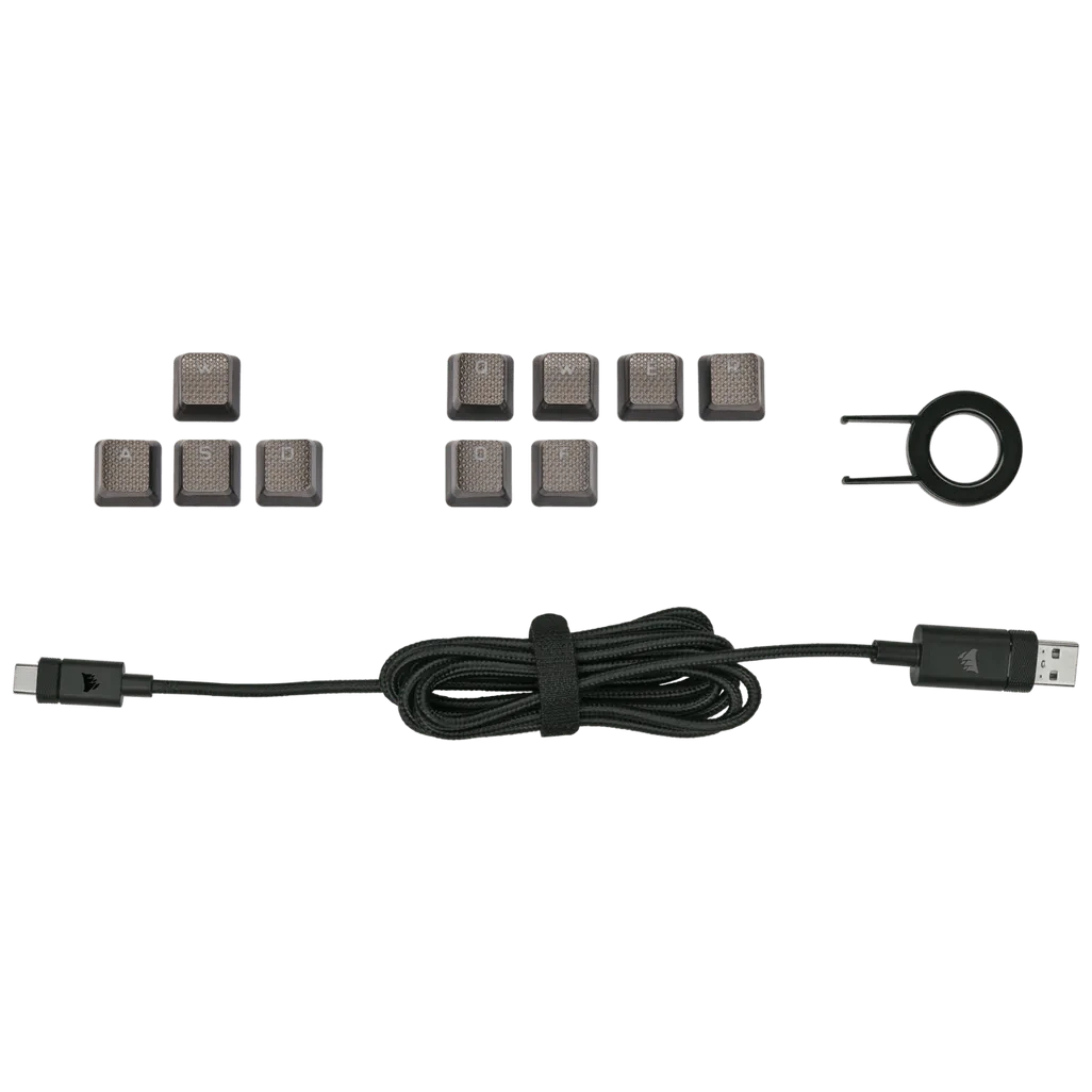 Corsair K70 RGB TKL, Wired, USB, Mechanical, QWERTY, RGB LED, Black