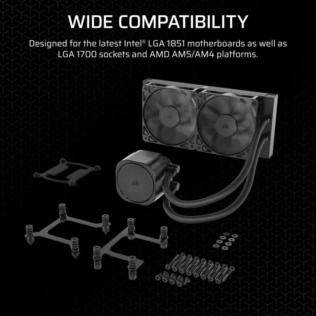 Corsair NAUTILUS 240 RS, Air cooler