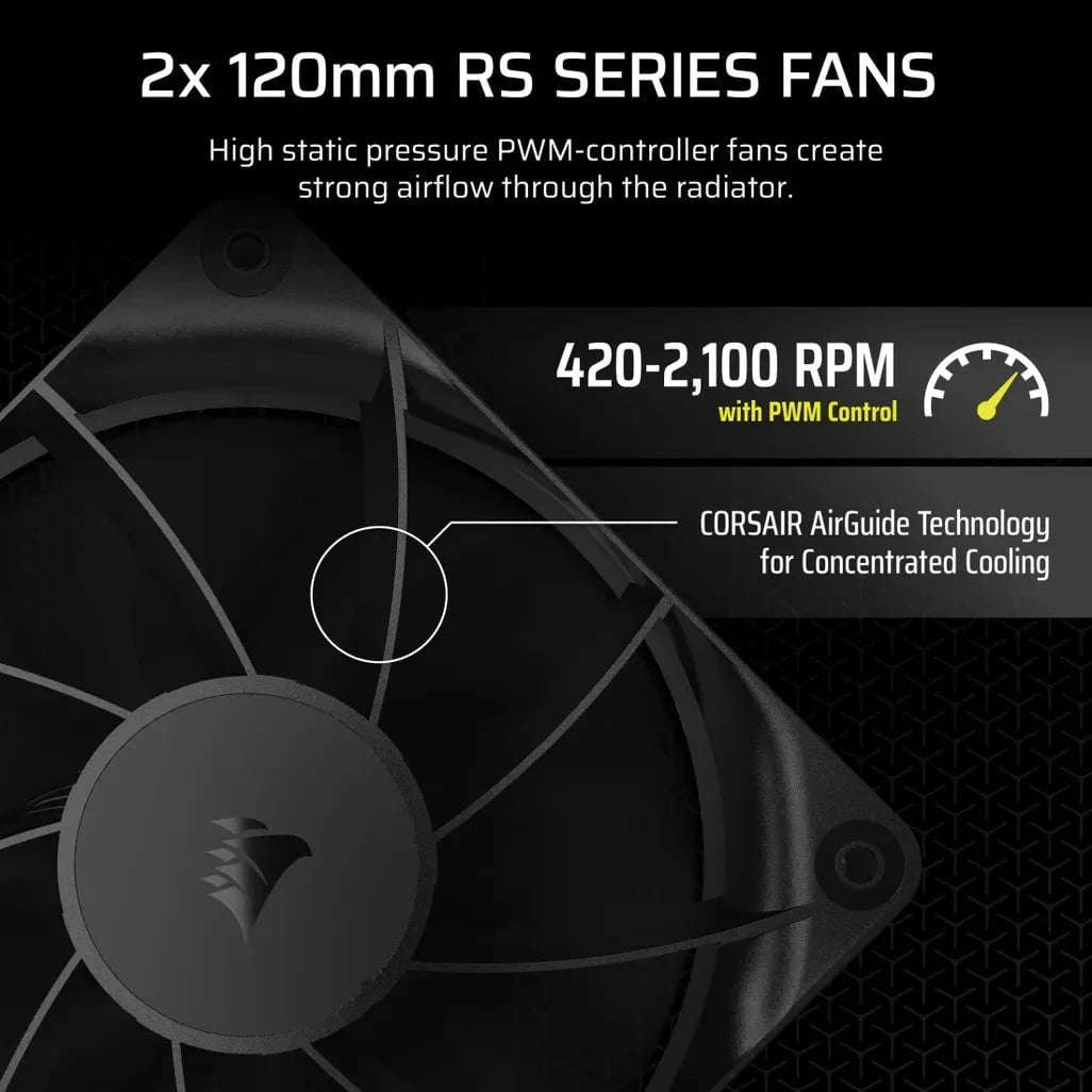 Corsair NAUTILUS 240 RS, Air cooler