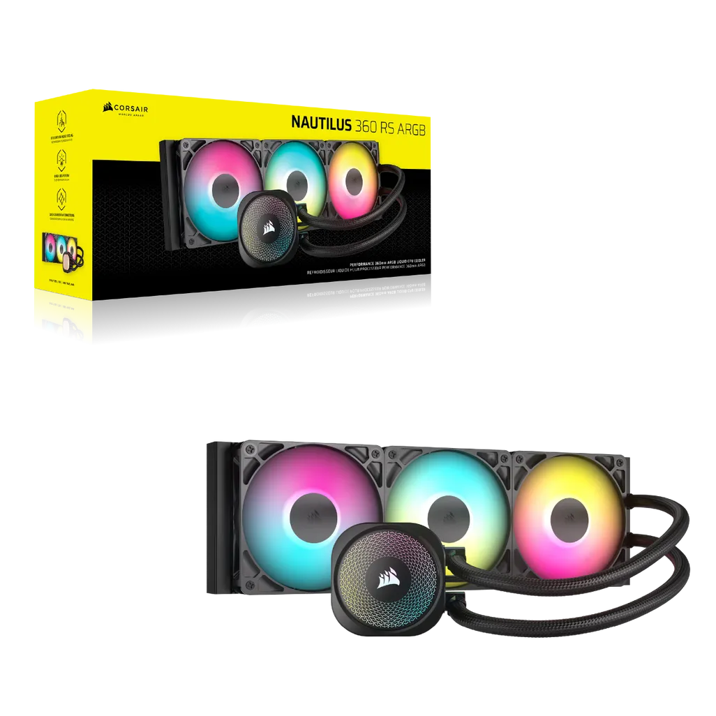 Corsair NAUTILUS 360 RS ARGB, Air cooler