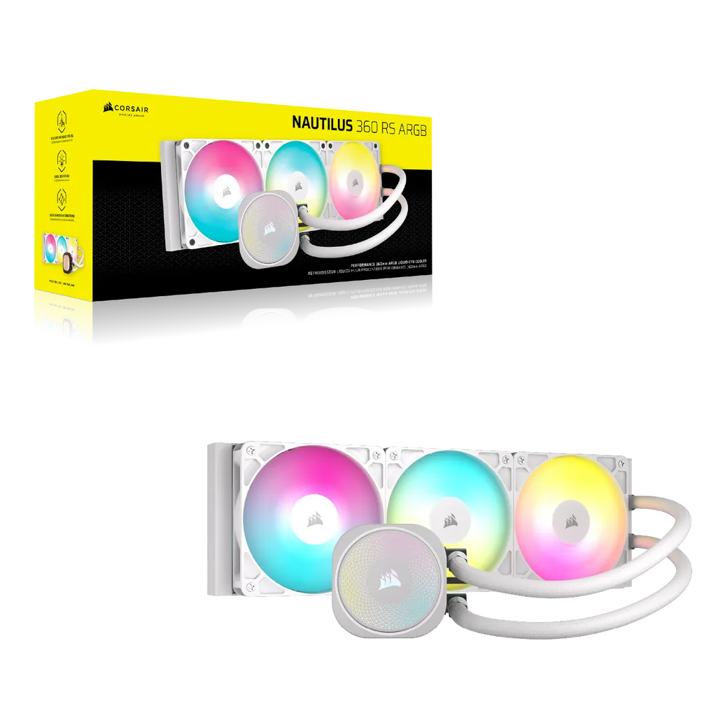Corsair NAUTILUS 360 RS ARGB Liquid, Air cooler