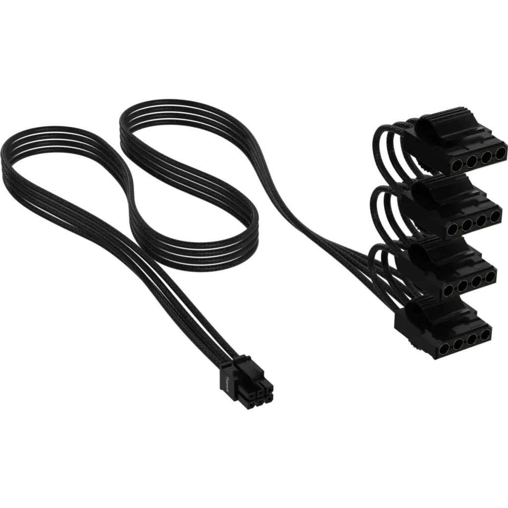 Corsair Premium Individually Sleeved DC Cable Pro Kit; Type 5 (Shift and SL PSU); BLACK