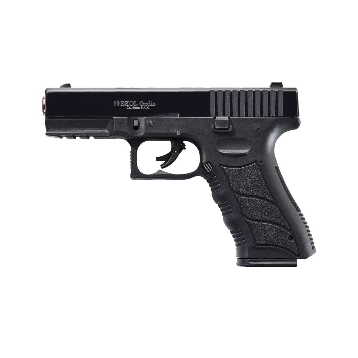Ekol Gediz Glock 19 Black Blank/Pepper Gun (Semi Auto|14+1|9mm Pak)