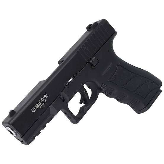 Ekol Gediz Glock 19 Black Blank/Pepper Gun (Semi Auto|14+1|9mm Pak)