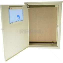 ENCLOSURE - Steel Box Stealth 600x460x230mm Part No: CA55-3