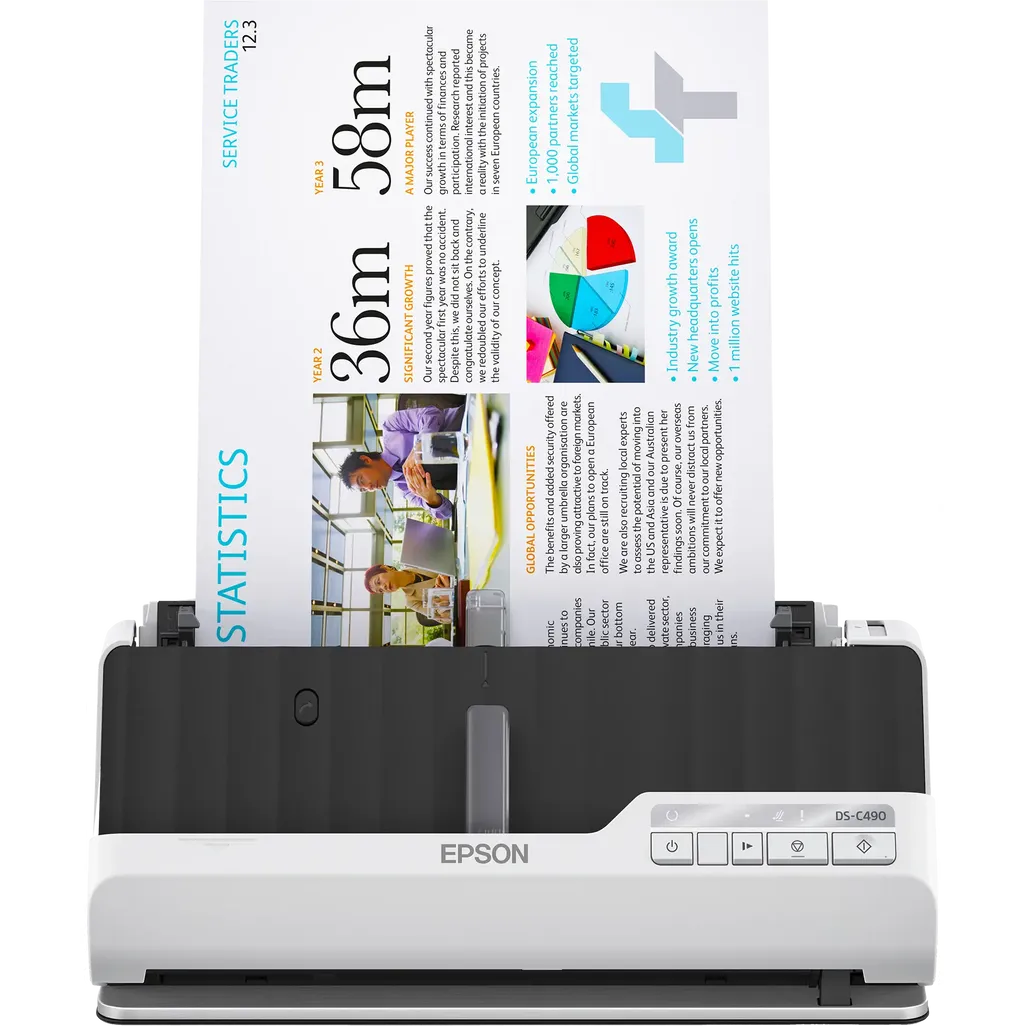 Epson DS-C490 Premium Compact Scanner