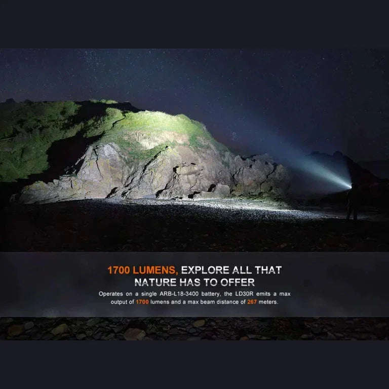 FENIX LD30R RECHARGEABLE FLASHLIGHT
