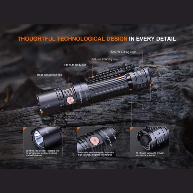 FENIX PD36R V2.0 RECHARGEABLE FLASHLIGHT