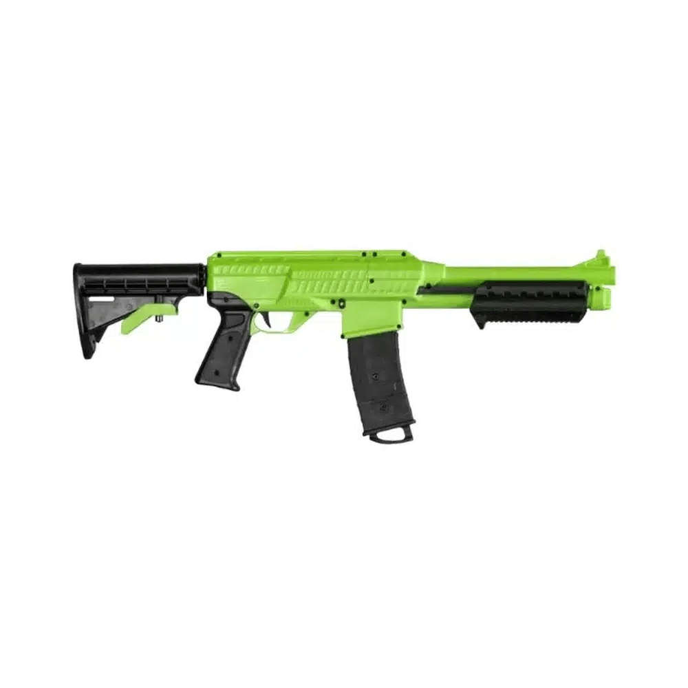 JT SplatMaster Z18 Paintball Gun Green 0.50 Cal  Mag Fed