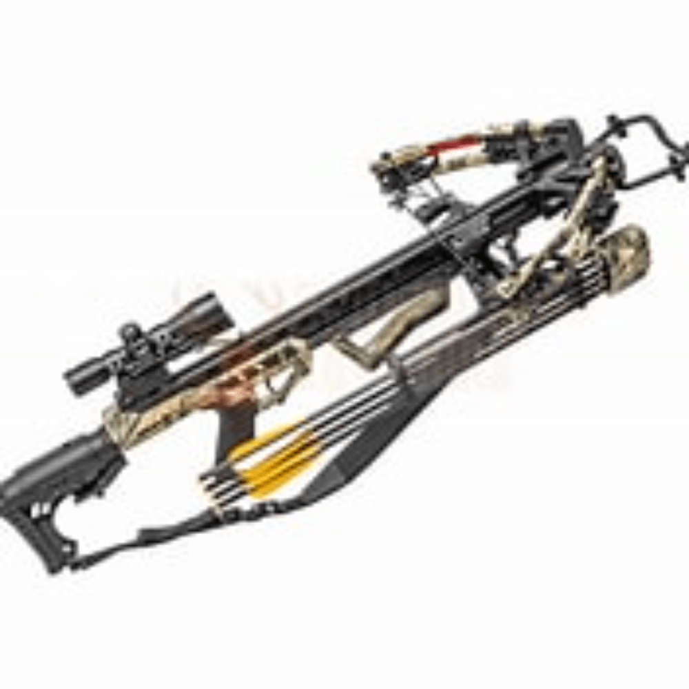 MAN KUNG 200LB COMPOUND CROSSBOW KRAKEN CAMO  MK-XB58-FC-KIT