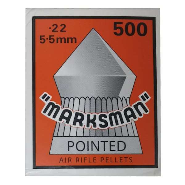 Marksman Pointed 5.5mm Pellets 500Pcs
